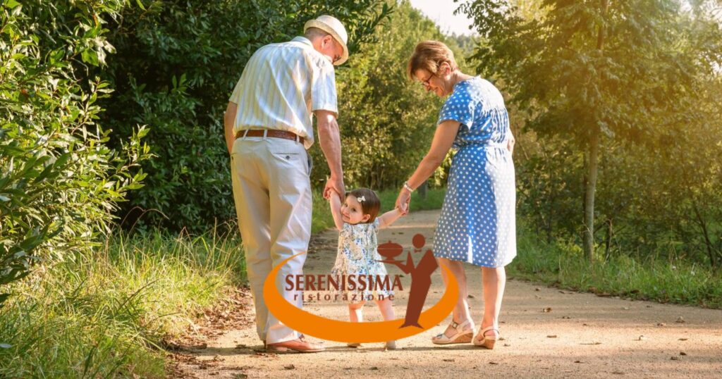 I nonni insegnano la cucina tradizionale